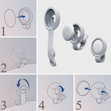 Load image into Gallery viewer, Snap Case for Apple AirTag (For Clothing and Pet Collars)